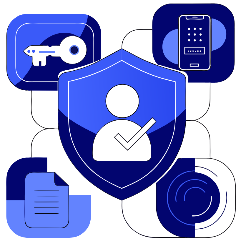 Compliance and security standards illustration